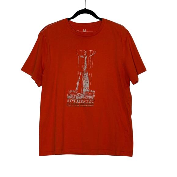 Banana Republic orange whale graphic short sleeves t shirt size medium - Picture 9 of 9